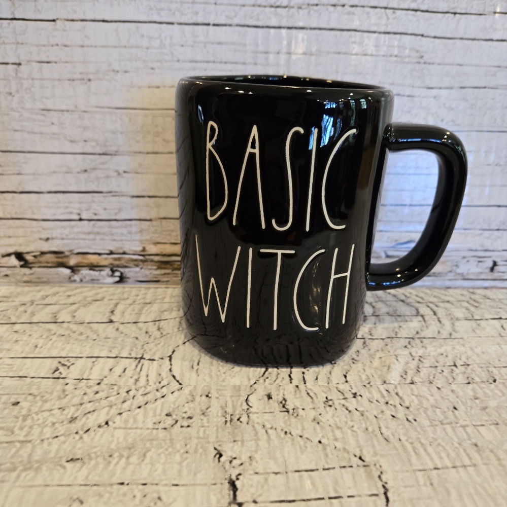 Rae Dunn Halloween "Basic Witch" Mug